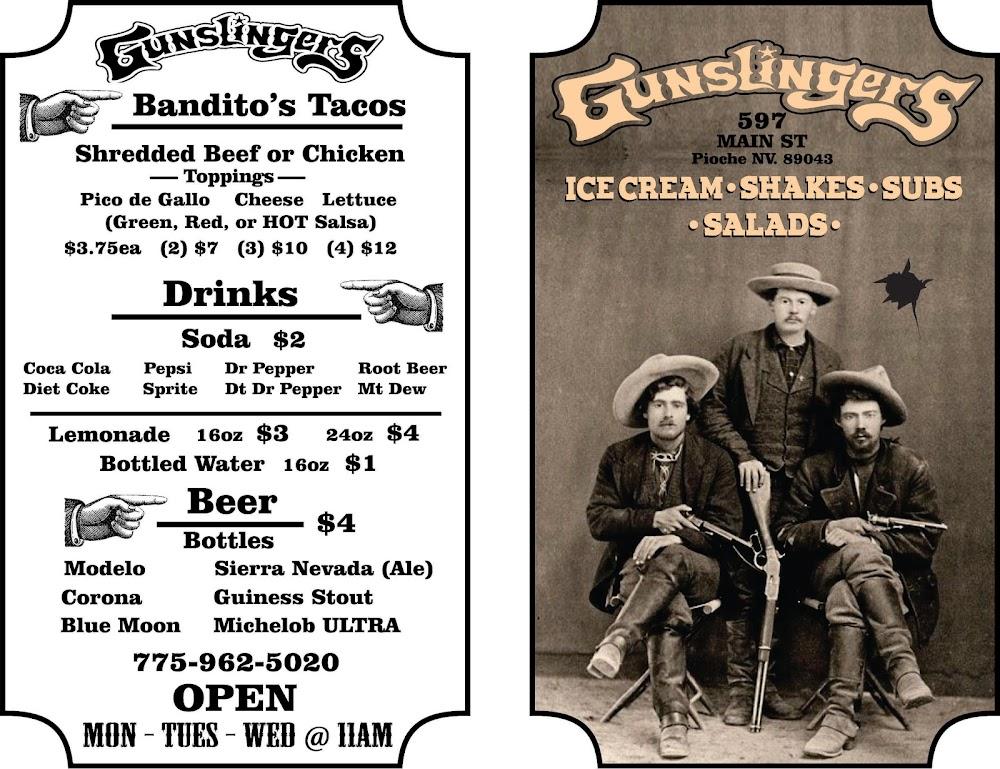 Gunslinger's Menu image 2