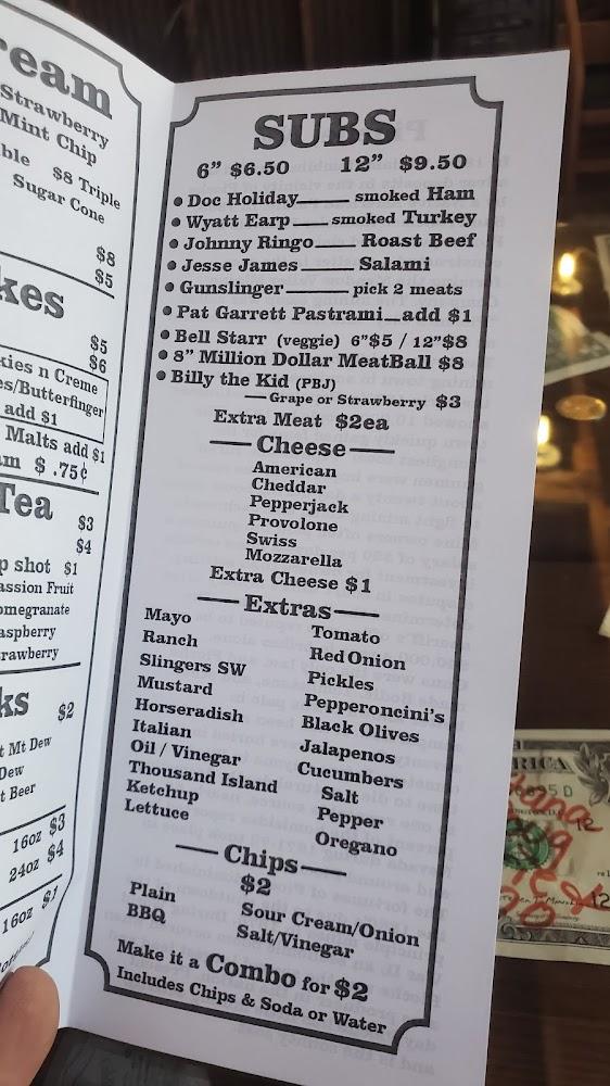 Gunslinger's Menu image 3